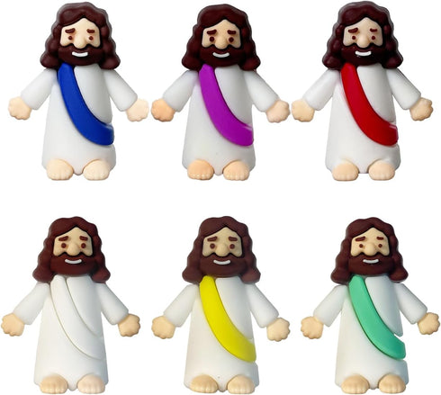Mini Jesus Figurine Set - 30pcs Action Figures, Tiny Jesus Figures for Hide and Seek Religious Gifts for Easter