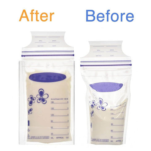 Organizer,4 5 6 oz Flat Breast Milk Freezer Storage Flat Breast Milk Storage Breastmilk Freezer Organizer