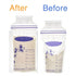 Organizer,4 5 6 oz Flat Breast Milk Freezer Storage Flat Breast Milk Storage Breastmilk Freezer Organizer