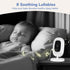 jeeber 1080P 5" 1080p 3X No WiFi Video Baby Monitor, IPS Screen, HD Night Vision, Two-Way Talk, Lullabies, Temperature
