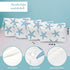 Fokongna 4PCS Favors Starfish Wet Bag Wet Dry Bag Beach Bags for Swimsuit Toiletry Bags Travel Essentials For Women