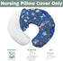Cute Sea Animals Baby Nursing Pillow Covers for Boy Girl Turtle Whale Jellyfish Sea Horse Nursery Pillowcase