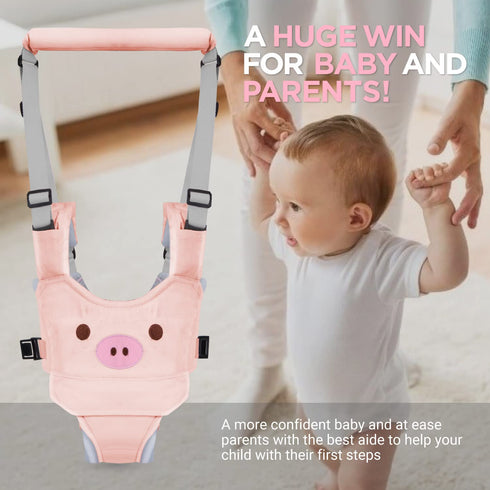 Baby Walking Harness, Handheld Kids Walker Helper, Toddler Infant Assistant Belt for 7-24 Month Olds