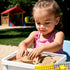 1-3, Pairez Toys Small Activity Table for Toddlers Kids Sensory Table for Playing Building Blocks, Marble Run Toy, Sand