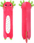 Kawaii PEACH CAT Long Dragon Fruit Axolotl Plush Pillow Toy for Girls and Boys, 19.6"