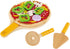 Hape Homemade Wooden Pizza Play Kitchen Food Set and Accessories Multicolor, 3 years and up