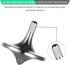 Stainless Steel Spinning Top, Premium Metal Desk EDC Fidget Toy, Perfect Balance, Spins Over 6 Minutes, Great Value