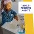 My Toilet Routine Cards, 12 Flash Cards for Visual Aid, Special Ed, Speech Delay for Non-Verbal Children and Adults