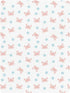 Jynexis 52x28 Crab Star White Pattern Baby Crib Sheets, Cotton Fitted Crib Sheet, Soft Breathable, Fits Standard