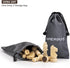 AMEROUS Wooden Chess Pieces Only, Staunton Style Wood Chessmen with 3.15" King, Storage Bag, Gift Packed Box