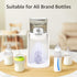 4 72H GROWNSY Instant Baby Bottle Warmer, Precise Temperatures Control | Night Light, Midnight Feeding | Warm Water