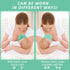Hot/Cold Breast Gel Bead Ice Packs, Breast Cooling/Heat Pads for Nursing Pain, Mastitis, Engorgement, Swelling, Plugged