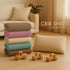 Set 2 52x28x9 Crib Mattress Sheet of Green & Beige, Premium Muslin Cotton, Fitted Crib Sheets Snugly, Breathable & Soft
