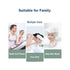 Set 6 elves Bamboo Viscose Washcloth Baby of - Ultra Soft Wash Cloths for Face and Body - Small Face Towel for Baby