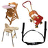 LiXiongBao 2-Point Harness Straps Belt for Child High Chair,Adjustable Harness Straps Replacement Strap for High