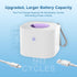 Zyntieu 99.99% 3 90 Portable Pacifier Sanitizer, UV Light Sanitizer Box, Cleaned in Minutes, Disinfection Cycles, USB