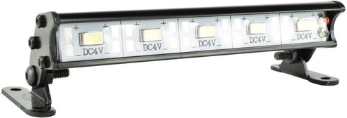 Apex RC Products 5 LED Aluminum Light Bar 89mm Compatible with LaTrax SST, Traxxas 1/16 Slash, Stampede/4x4/Nitro,