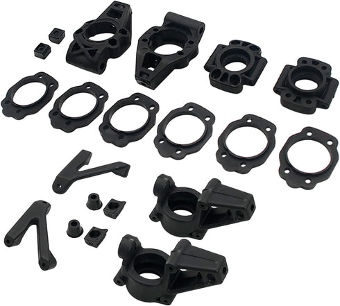 Nylon Front and Rear Hub Carrier Kit for 1/5 HPI ROVAN Baja KM 5T 5B 5SC ROFUN RC Car Parts