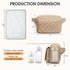 G4Free Pack Small Diaper Bag for Baby Girl and Boy, Mini Sling Diaper Bag Fanny with Portable Changing Pad