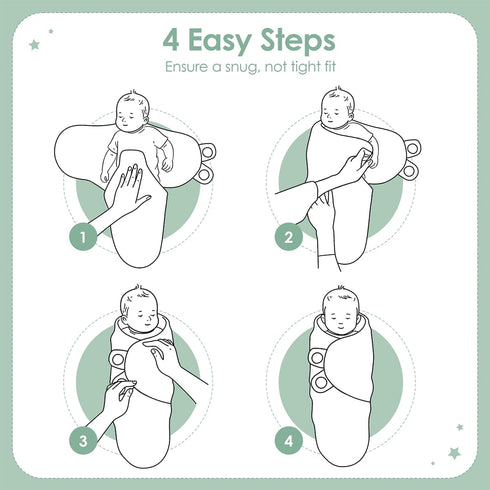 0-3 Baby Swaddle Blanket, Months, Cotton Arm-in Sleep Sack, Wearable Blankets Wrap for Newborn Infant