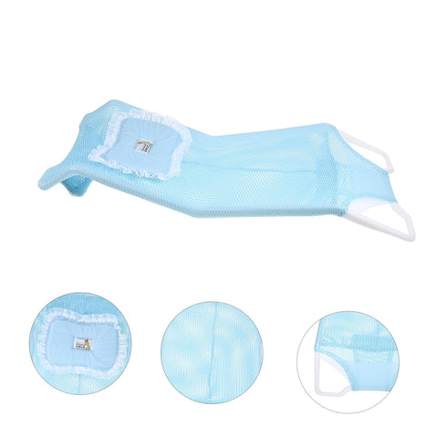 Non-Slip Mesh Bath Support Rack for Newborns - Comfortable Bathtub Seat