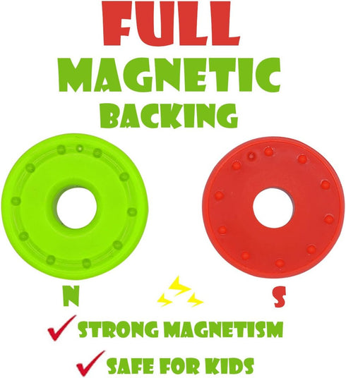 Montessori Learning Toys Math Game for Preschool, Educational Counting with Colorful Blocks