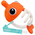 Mombella Clownfish Baby Teether Toys, Safe Soft Silicone Infant Teethers with Clip for Babies 0-12 Months, Fun Gift