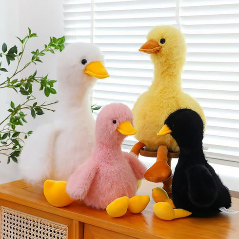 Gwxqybfe (10inch-Yellow) Duck Stuffed Animal, Stuffed Duck Plush Toys, Birthday for Kid Boys Girls