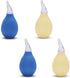 Lamoutor 4Pcs Premium Nasal Aspirator, Nose Suction Bulb for Baby