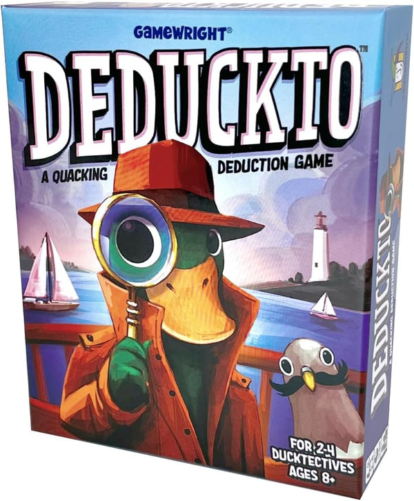Gamewright - Deduckto - A Quacking Deduction Card Game for Kids Ages 8 and Up, Perfect for Family Game Night!