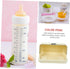 KOMBIUDA Baby Bottle Drying Rack Organizer Cover Cup Storage for Kitchen Dustproof Bottle Holder for -Saving Draining