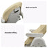 Montesy Set 5-Point Baby Highchair Cushion PU Leather Seat Insert Crotch Protector Feature Wide Compatibility