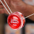 Duncan Toys Hornet Pro Looping Yo-Yo, Clear with Red Cap, Ball Bearing Axle and Plastic Body with String