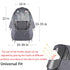 XGOPTS Baby Stroller Cold Weather Shield Winter Universal Windproof Stroller Rain Cover Protection Travel Baby Pram