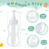 2 11 4 Inch Tessco for you Pcs Large Baby Milk Bottle Fillable Baby Shower x Piggy Bank Plastic Container for Game