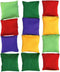 12 Pack 2inch/5cm Nylon Bean Bags for Outdoor Yard Games, Family Fun Bean Bag Toss Carnival Toy