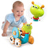 Yookidoo Musical Crawl 'N' Go Snail Toy with Stacker - Promotes Baby's Crawling and Walking. Rolls and Spins Its Shell