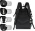 Hsnar Backpack Cute Cats Waterproof Diaper Bag Large Capacity Baby Bag with Stroller Straps, Multi-Pocket Diaper Bag