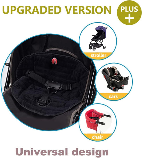 Baby Piddle Pad Car Seat Liner, Potty Training Protector with Waterproof Liner for Child Safety Car Seat, Stroller,