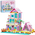 MindBox Girl Beach House Building Blocks Toys for Girls Age 8+, Seaside