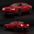 Toy Cars 1/32 Dodge Challenger Die Cast Metal Toy Cars, Hellcat with Sound and Light for 3+ Year Old Boys