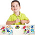 ArtCreativity Make Your Own Robot Character Sticker Assortment, Set of 24 Sheets for Kids' Arts ‘n Crafts Activity