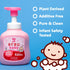 Foam Body Soap - Gentle for Delicate Skin, All Natural Bath Wash with Essential Oils, Lavender, 15.21 fl oz
