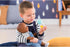 Corolle Magic Milk Bottle Baby Doll Accessory - Makes 3 Sounds, for 14" and 17" Baby Dolls (Batteries Included)