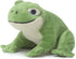 Cute Realistic Green Frog Plush Toy, Green Frog Stuffed Animal Lifelike Doll 15cm