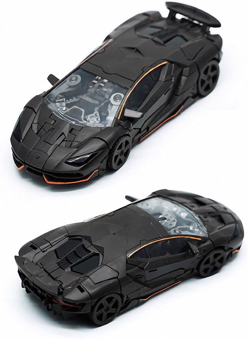 2-in-1 Transforming Robot Car Toy - Action Figure for Kids