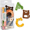 JCREN Jumbo Magnetic Letters Animals Alphabet Toys, Fridge Magnets Stick Large ABC Alphabet Uppercase Toy Set for