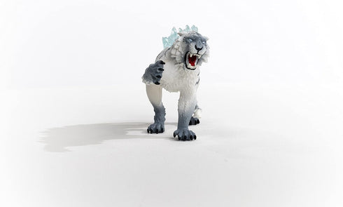 Schleich Eldrador Creatures Mythical Ice Tiger Action Figure - Durable Toy for Boys and Girls, Gift for Kids