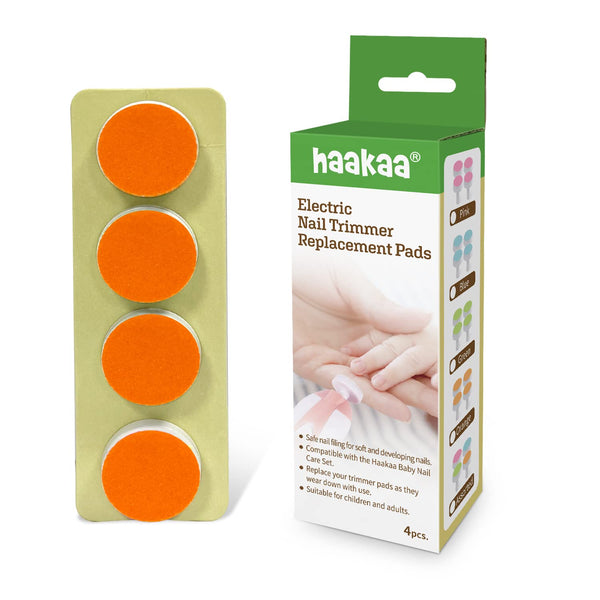 haakaa Electric Nail Trimmer Replacement Pads Baby Nail Trimmer Heads for Standard
