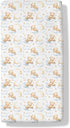 Pynnlts Cartoon Bear Baby Crib Sheets Fitted Crib Sheet for Boys Girls Cute